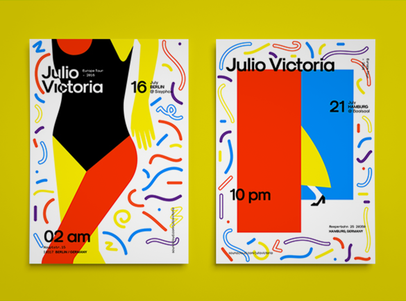 Abstraction Can Be The Best Action | 8 Inspiring Flyer Designs