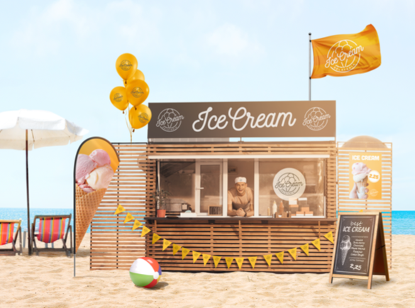 2. Gli Intramontabili Classici | 5 Idee per la tua Pubblictà in Spiaggia